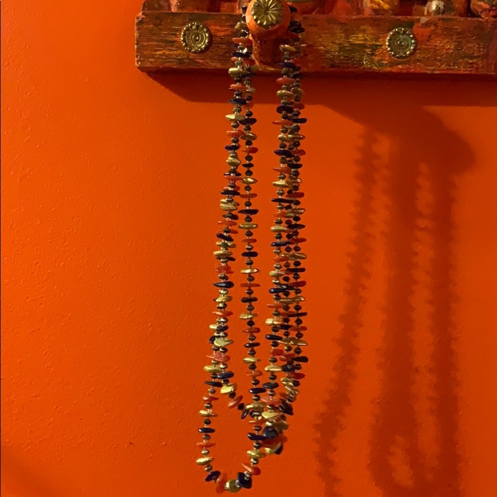 Multicoloured necklace